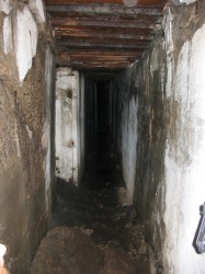 Wilczy szaniec Gierłoż - wnętrze bunkra
